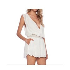 Free People White Romper