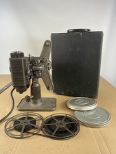 Vintage Tested Working Revere Movie Film Projector Slide Carousel Industrial Tv