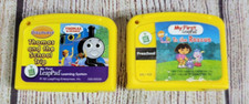  2 Leap Frog My First Leap Pad Cartridges Dora / Thomas School Trip