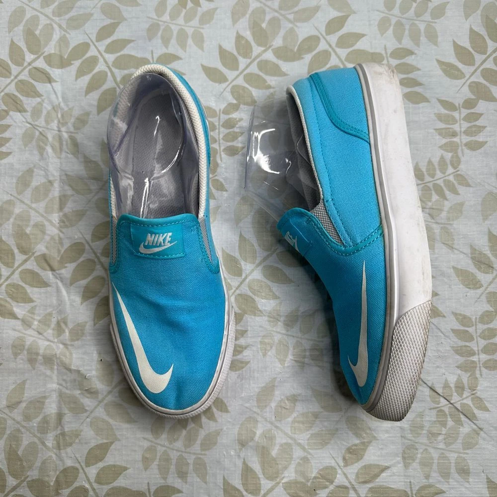 NIKE 719744 400 TOKI SLIPON SCARPE TELA BLU CHIARO 5 5 ANNI ADATTE A DONNA 6 5 7