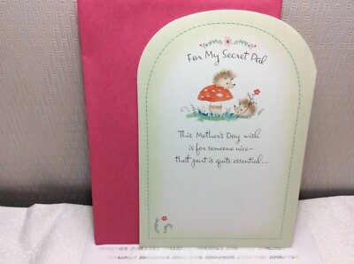 HALLMARK MOTHER S DAY GREETING CARD New w/Envelope ''For my SECRET PAL someone..''