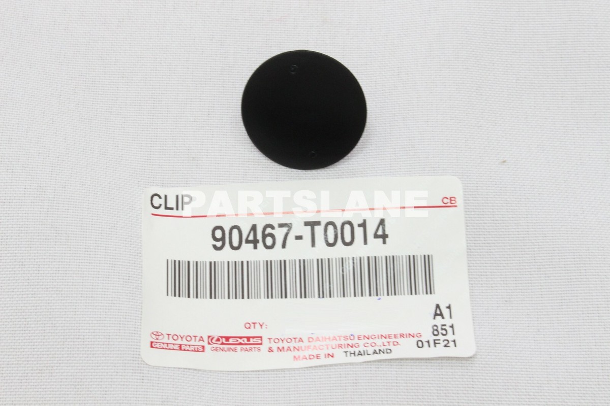 90467-T0014 Toyota OEM Genuine CLIP(FOR FRONT FLOOR CARPET