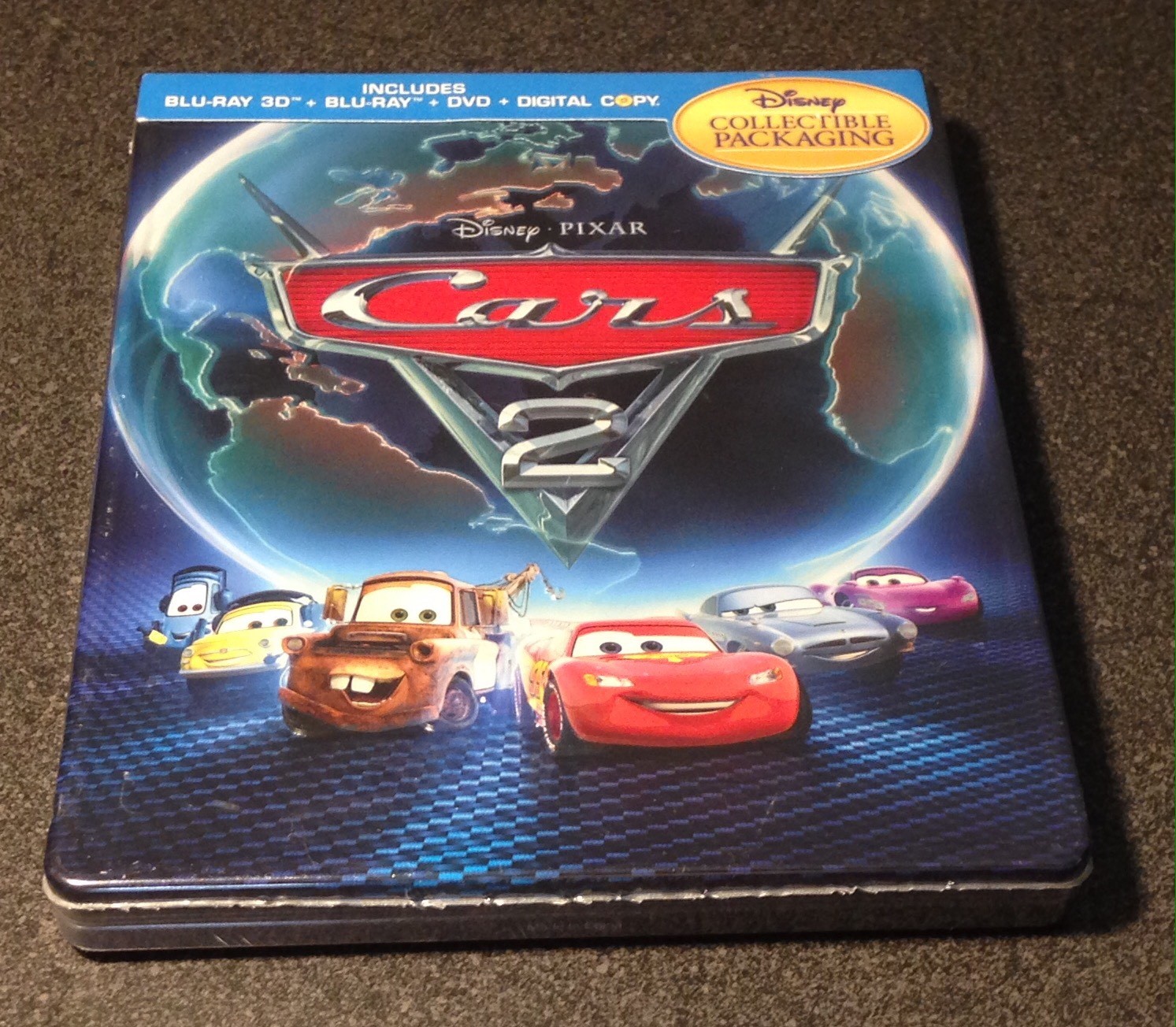 Cars 2 Blu Ray Dvd 11 5 Disc Set Canadian Includes Digital Copy 3d Steelbook For Sale Online Ebay