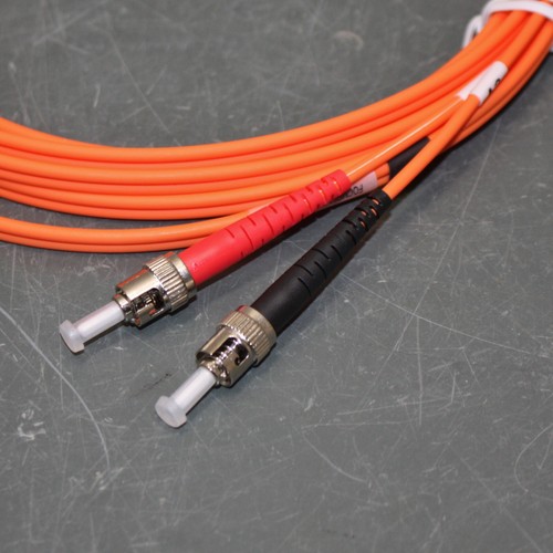 Black Box Fiber Optic Patch Cable FOCMP62-003M-STSC-OR, 62.5MM, Plenum, STSC 3MT - Picture 4 of 6
