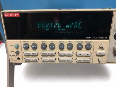 Keithley 2000 6 1⁄2-Digit Multimeter | eBay