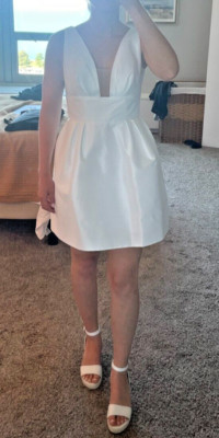 Watters Muffin Mini Bridal Dress - Reception, After Party, Rehearsal Dinner