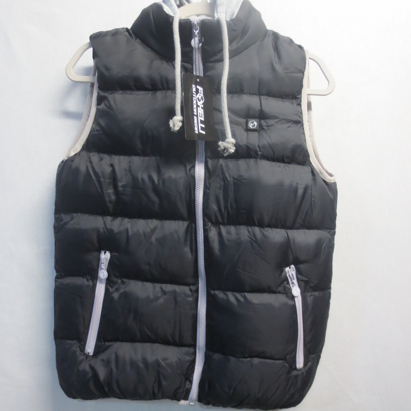 Foxelli Men's Heated Vest Lightweight USB Rechargeable Heated Vest for