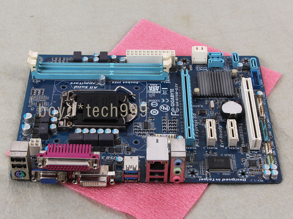 Gigabyte 5m D2v Intel Lga1155 Matx Motherboard Usb 3 0 Sata 3 Dvi And Vga For Sale Online Ebay