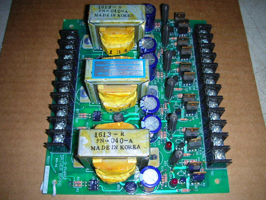 RAPID POWER TECHNOLOGIES DYNAPOWER A9-023 D01838 3-PHASE DRIVER BOARD NOS!!