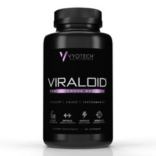 Natural Testosterone Booster Men Build Muscle Strength Viraloid Vyotech 1 Bottle
