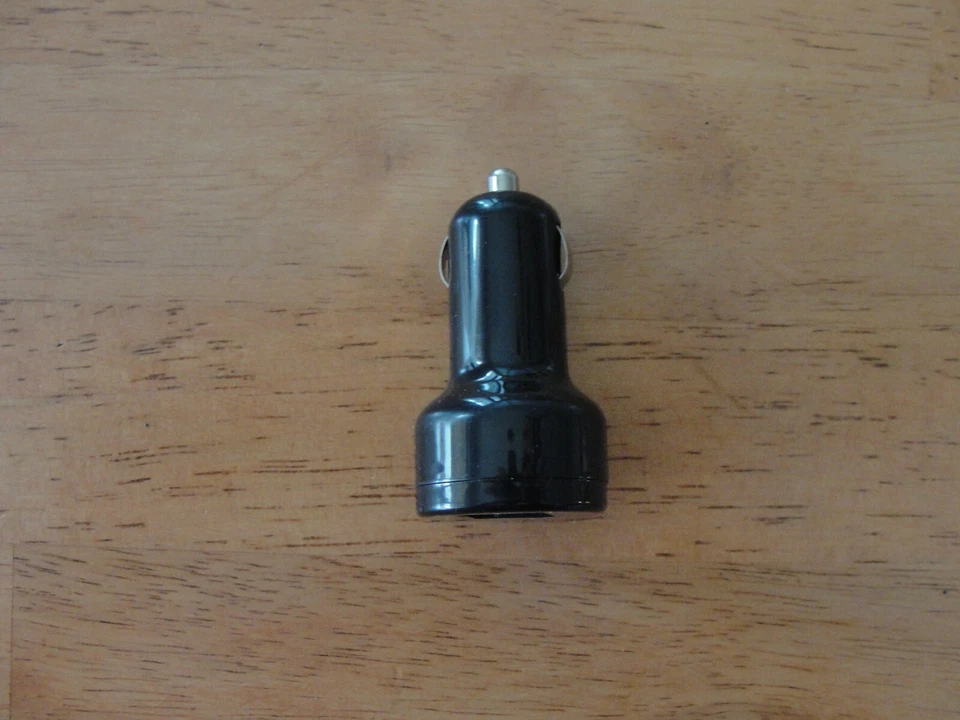 Adaptador Cargador Coche Rápido Doble Puerto USB PD iPhone Samsung Android Teléfono Celular * Foto 3 de 3