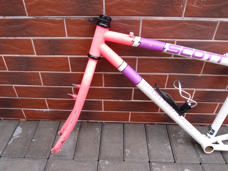 Juego de cuadro Scott Sports Woman 14 in Tange MTB CRMO Tioga Avenger Foto 3 de 4