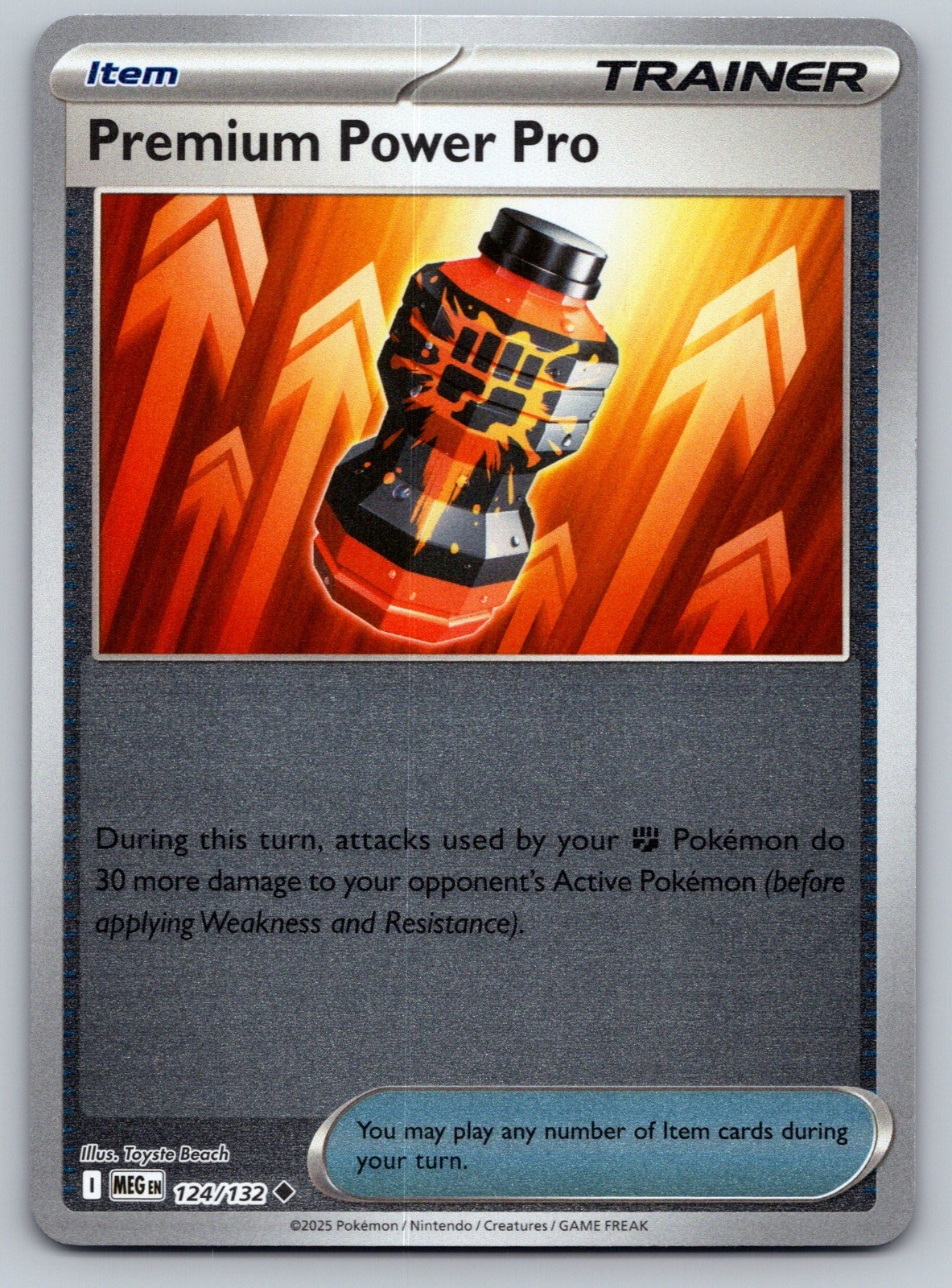 Premium Power Pro Reverse Holo Uncommon ME: Ascended Heroes 199/217 NM