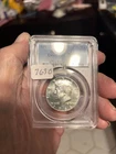 1968 D KENNEDY SILVER HALF DOLLAR PCGS UNC - MARKED CLEANDED