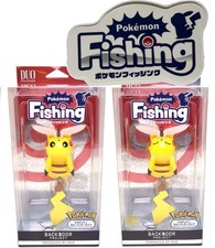 DUO Pokemon Lure Pikachu 2 Face Set Normal Smile & Sticker Japan Limited JDM New