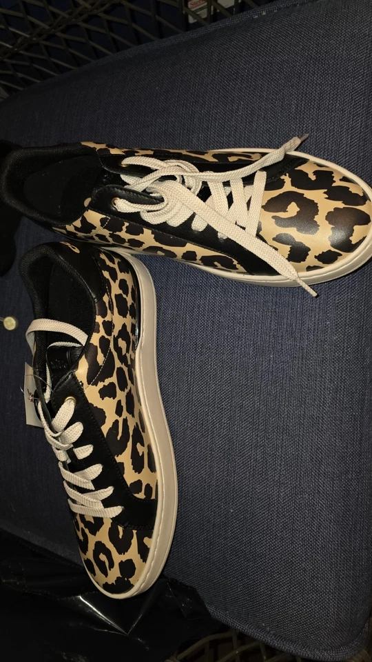 Zapatillas bajas Coach con estampado de leopardo para mujer talla 10 Foto 4 de 4