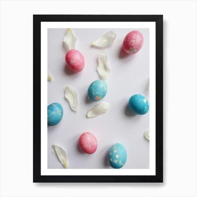 Easter Eggs 284 Art Print Framed Wall Art Poster Canvas Print Picture
