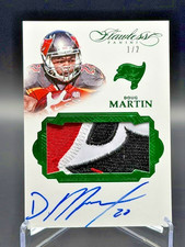 Doug Martin (1/2) 2016 Panini Flawless (AU/MEM) PLAYER WORN ON-CARD AUTO ~ RARE