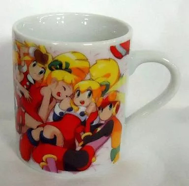 Rockman Character Roll Mug, Ceramic Tea Cup, Limited E-Capcom & Toshiya
