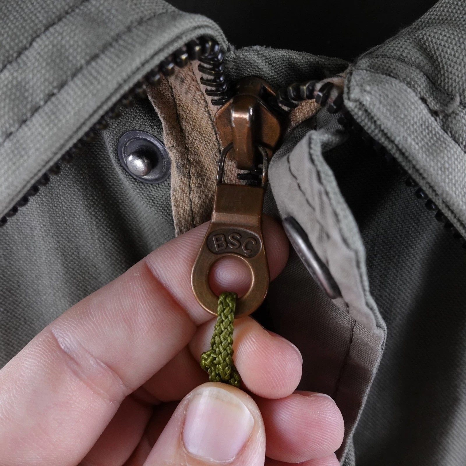 Vintage Russian Military Field Jacket Olive Green Hooded Utility Parka Size M image 5