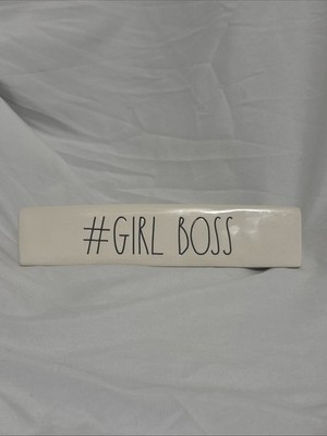 Ray Dunn Artisan Collection # Girl Boss Desk Sign by Magenta