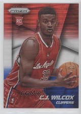 2014-15 Panini Prizm Red White & Blue Pulsar Prizm CJ Wilcox #273 4k8