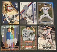 2011 Panini Elite - Clayton Kershaw RC - Rainbow Foil /200 + 2024 Topps Relic