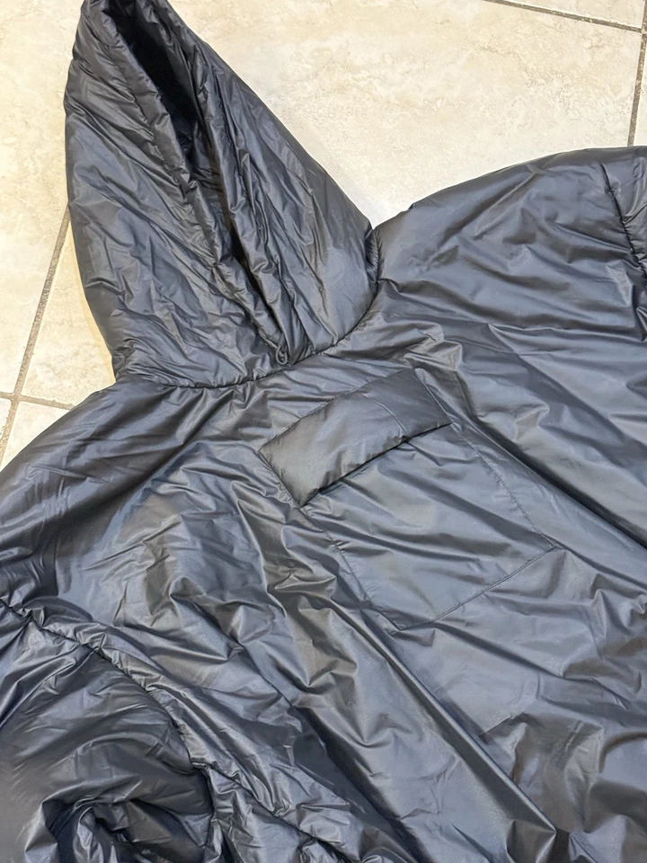 Yeezy Gap 81 Capucha Acolchada Anorak Talla Mediana M Sudadera con Capucha Negra Yzy Foto 2 de 4