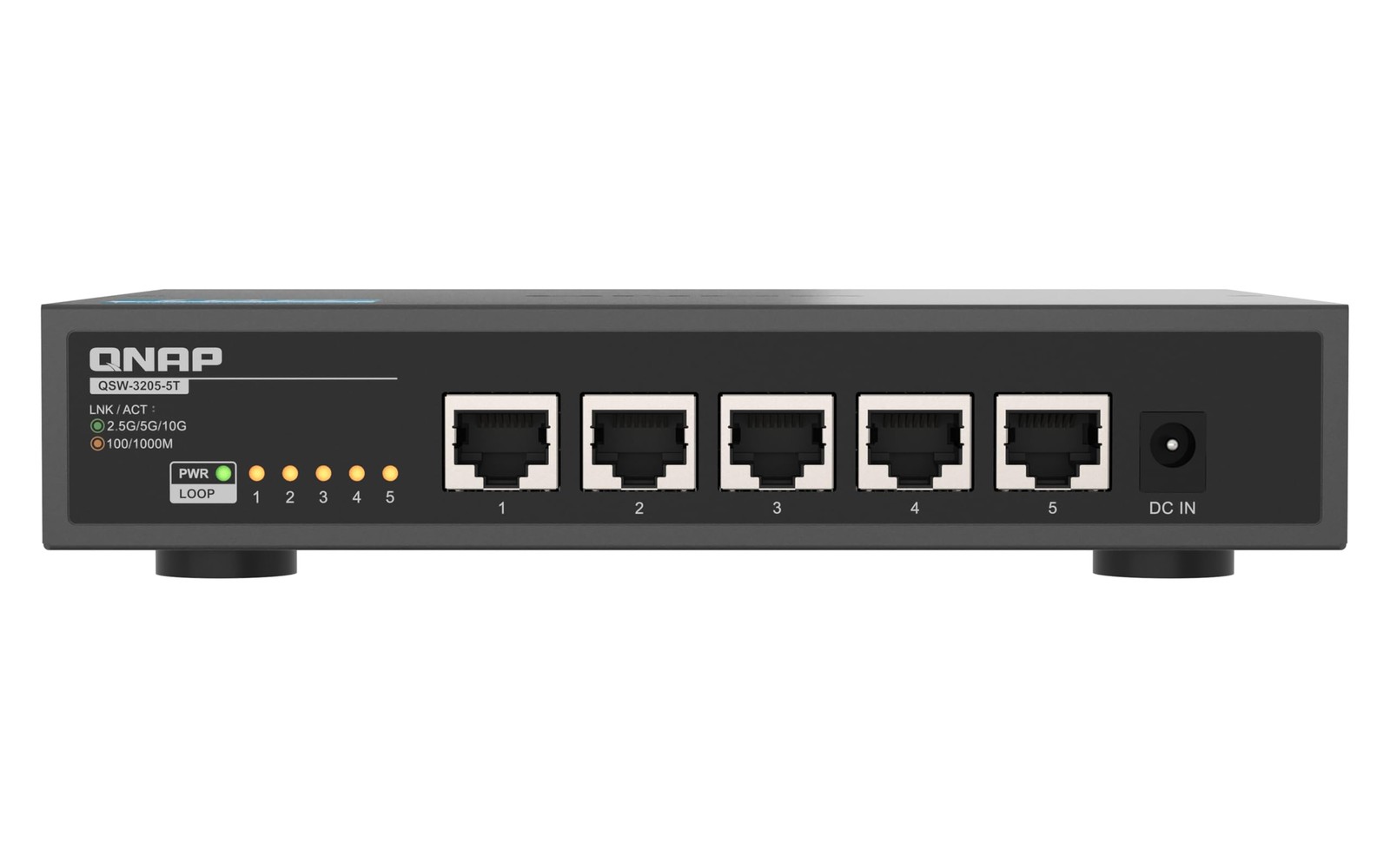 5-Port 10GBASE-T Unmanaged Switch (QSW-3205-5T-US)