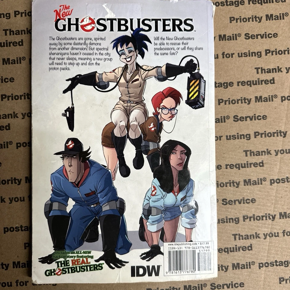 Новый охотников за привидениями том 5 (2013) IDW графический роман TPB непрочитанный 1-й печати - Изображение 3 из 4