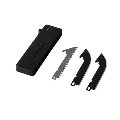 TRUE Replacement Blades - 3 Pk, 3.5'' Assorted Drop Point & Saw Blades