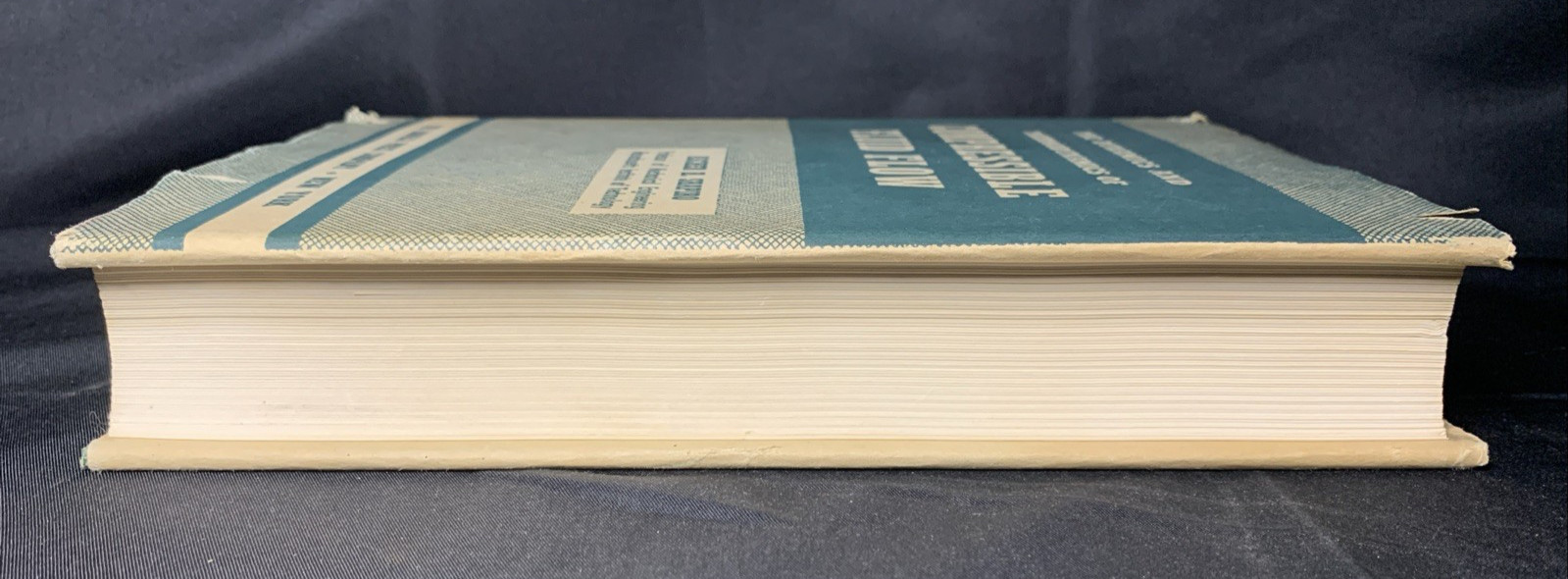 Compressible Fluid Flow VOL. 1 - Ascher Shapiro - 1953 HC w/ DJ - VG