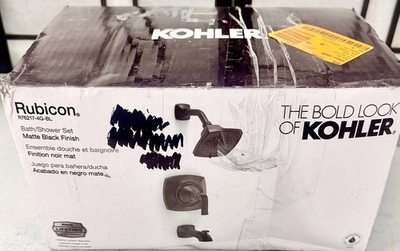 #ad Kohler R76217 4G BL Rubicon 1 Handle 3 Spray Wall Mount Tub amp; Shower Faucet New $80.71