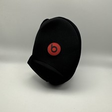 Case Only - Genuine Beats by Dre Headphones Soft Shell Black Travel Case 6.5"