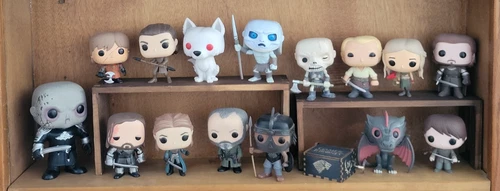 16 -OOB Funko Pop Game of Thrones-6" Mountain, Ghost, Daenerys, Arya, Music Box+