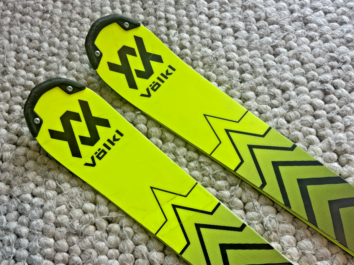Volkl Racetiger SL World Cup 150cm Race Skis FIS Junior - Flat