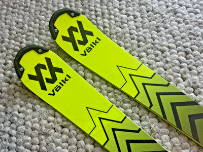 Volkl Racetiger SL World Cup 150cm Race Skis FIS Junior - Flat