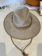 Henschel Hat Company Original Aussie Breezer Hat - KHAKI- MADE IN THE USA S