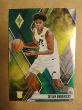 2023 PHOENIX EMERALD GREEN TAYLOR HENDRICKS ROOKIE #ERD 5/5 GRIZZLIES JAZZ NICE