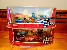 Lot 2 Sets of 6 New Disney Store Pixar Cars Trucks Figurine Figure Play Sets