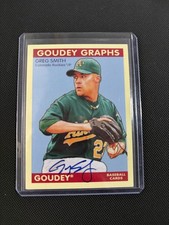2009 Upper Deck Goudey - Goudey Graphs Greg Smith #GG-SI (AU)
