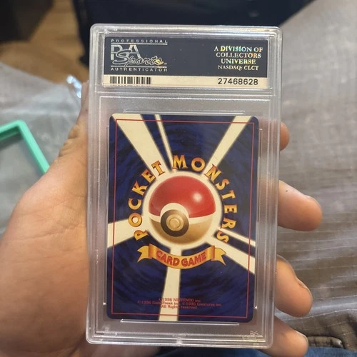 1999 P.M. Japanese Gym 2 Rocket’s Mewtwo w/ Aura Sphere Holo Swirl PSA 9 MNT 150