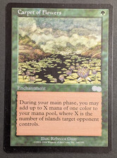 MTG Card - 1x Carpet of Flowers - Urza's Saga - NM Vintage - Magic The Gathering