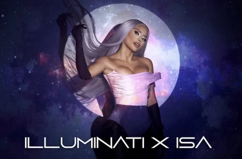 New ILLUMINATI x ISA Isabel Bedoya GLAM EYESHADOW PALETTE - Image 3 of 4