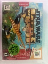 Nintendo 64 Star Wars Episode One Battle For Naboo Blockbuster Sealed