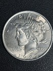 1923 BU Uncirculated Peace Silver Dollar Philadelphia Mint — photo 2