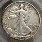 1917-D Obverse Walking Liberty Half Dollar, Very Fine+, PCGS Certified