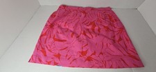 Rafaella Women s Size L - Stretch Skort With Pockets, Carmine Rose Pink, NWT