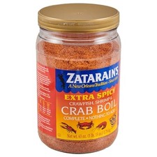 Zatarain's Extra Spicy Crawfish, Shrimp  Crab Boil, 63 oz