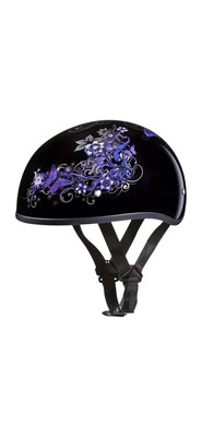 Daytona Helmets Skull Cap Butterfly Size L Brand New DOT Motorcycle Helmet